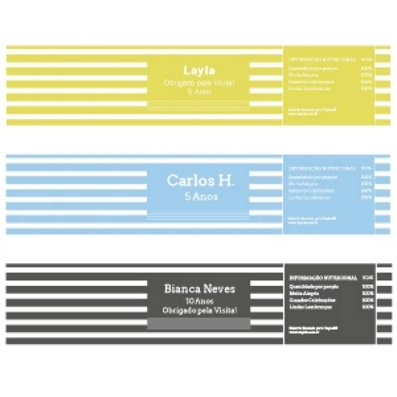 Venda de Rótulos Adesivos Personalizados Palmas - Rótulo Simples para Garrafinha